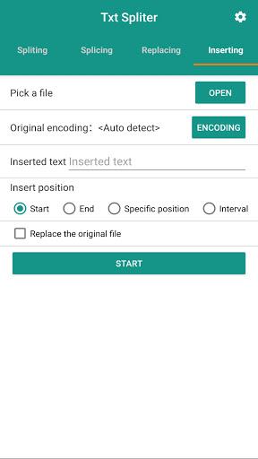 Txt Spliter ภาพหน้าจอ 3