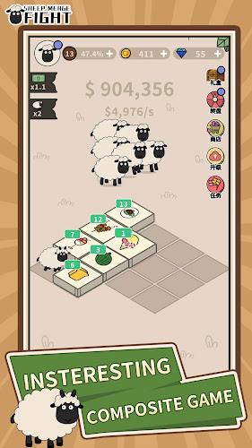 Sheep Merge Fight 스크린샷 0