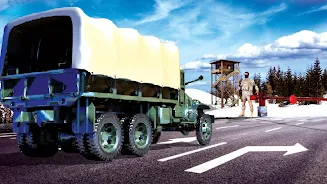 Indian army truck Game 2021 Schermafbeelding 0