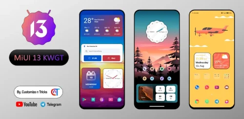 MiUI 14 KWGT Ekran Görüntüsü 0