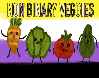 Schermata Non Binary Vegetables (The Veggie Dating Sim) 0