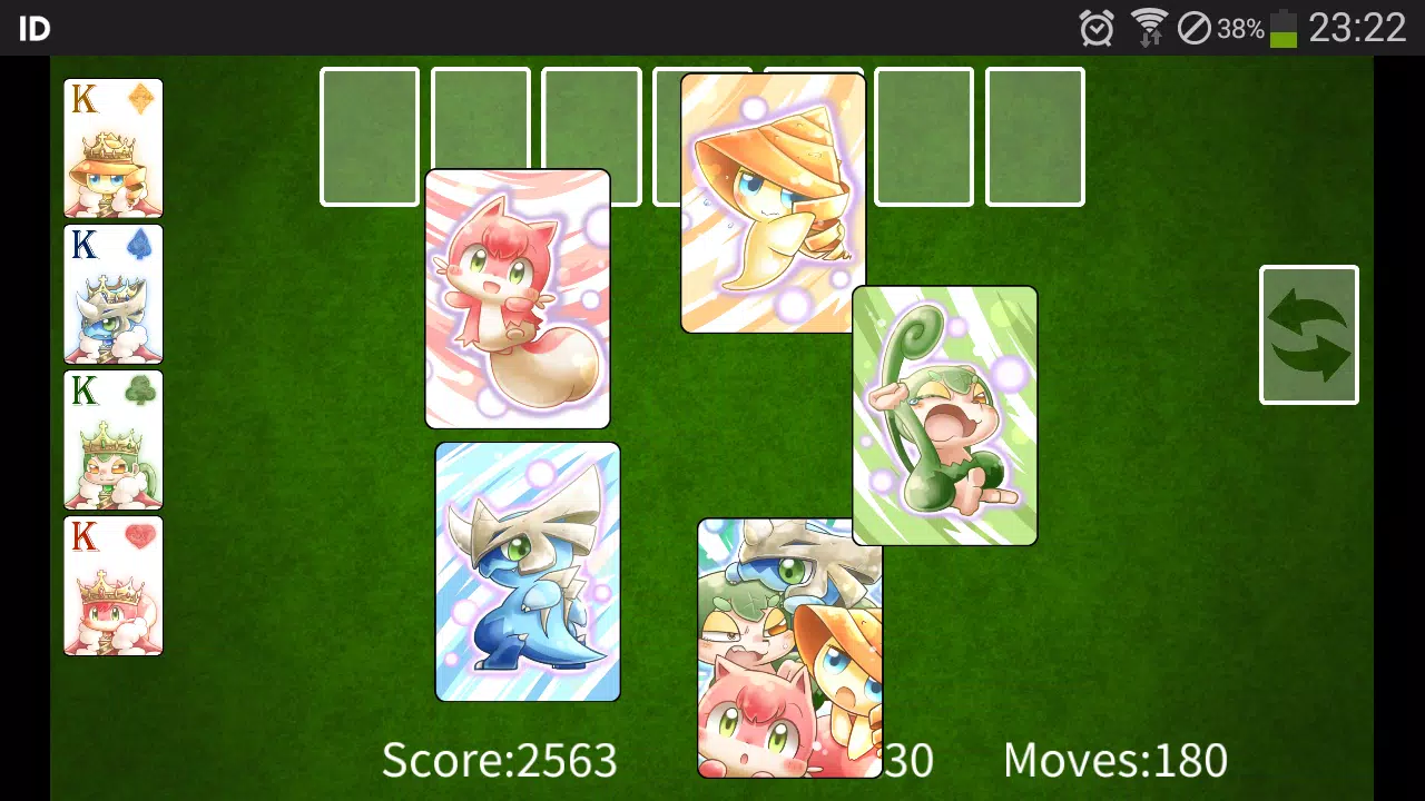 Solitaire Monsters 스크린샷 2