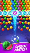 Bubble Shooter：Fruit Splash Captura de pantalla 2