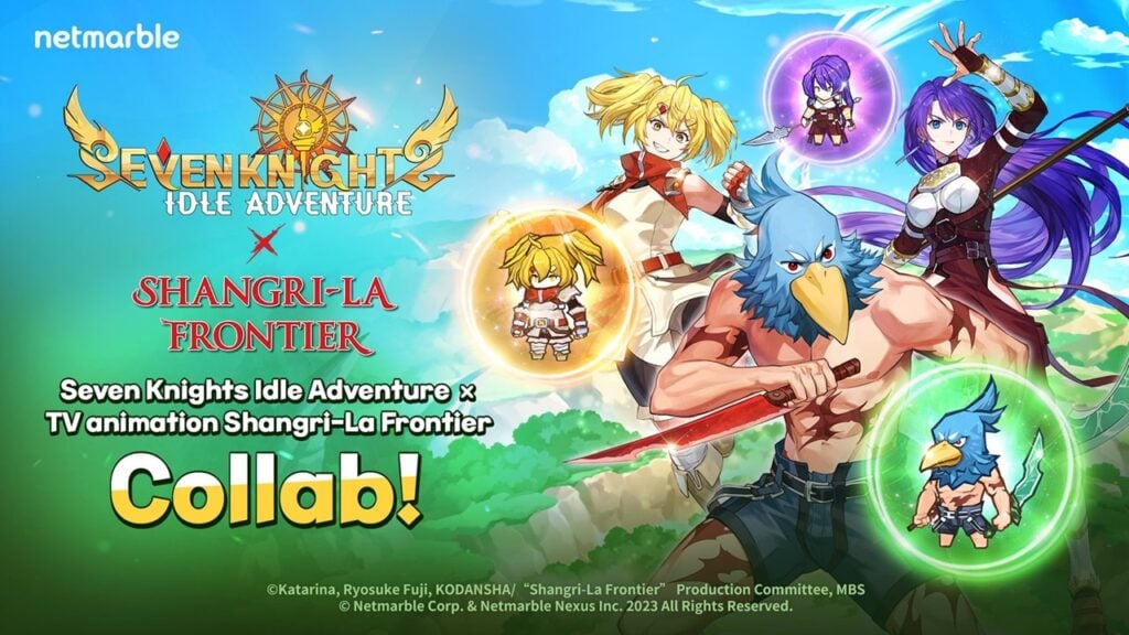 Summon The Legends In The Seven Knights Idle Adventure x Shangri-La Frontier Crossover!