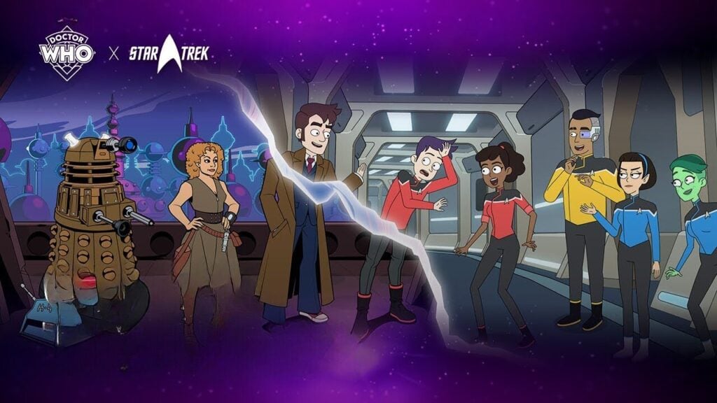 Il primo crossover tra Star Trek Lower Decks e Doctor Who: Lost In Time inizierà presto!