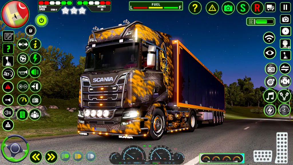 Euro Truck Driving- Truck Game Captura de tela 0