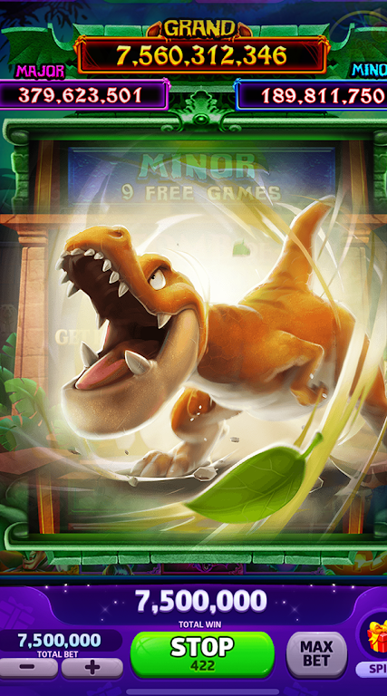 Dino Pixie Slots Adventure Capture d'écran 2