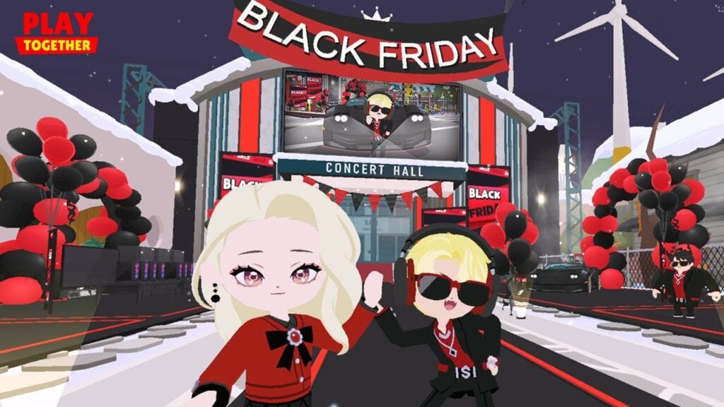 Os mini-jogos de inverno começam em Play Together junto com a Black Friday!