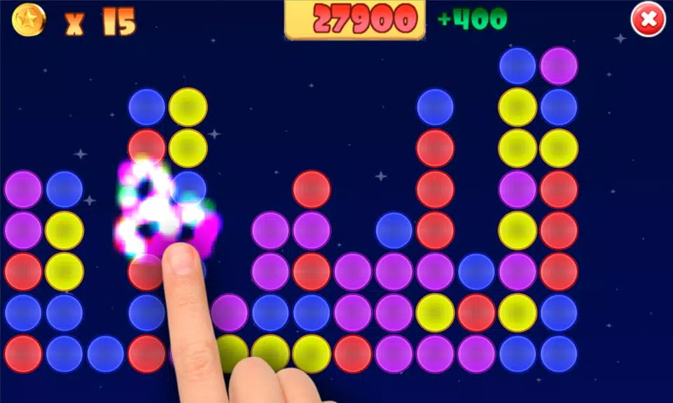 Crazy Colors: Bubbles Matching Ảnh chụp màn hình 1