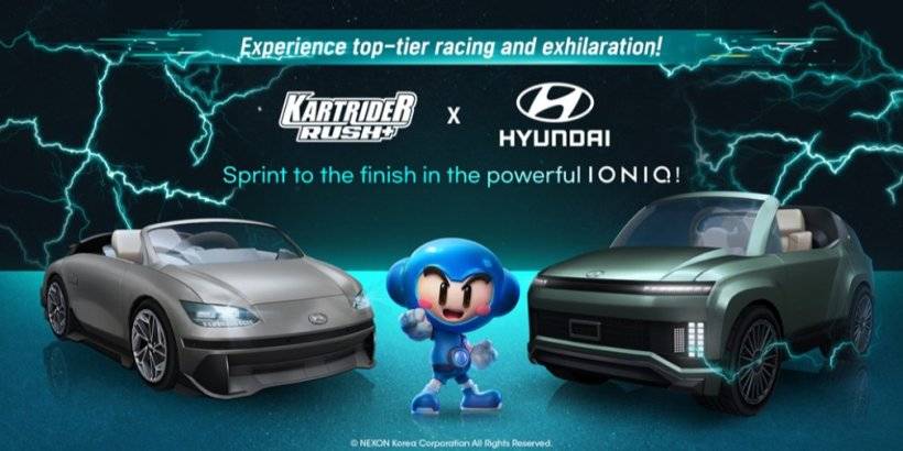 Kartrider Rush+およびHyundai Ioniqは、電動コラボレーションを開始します