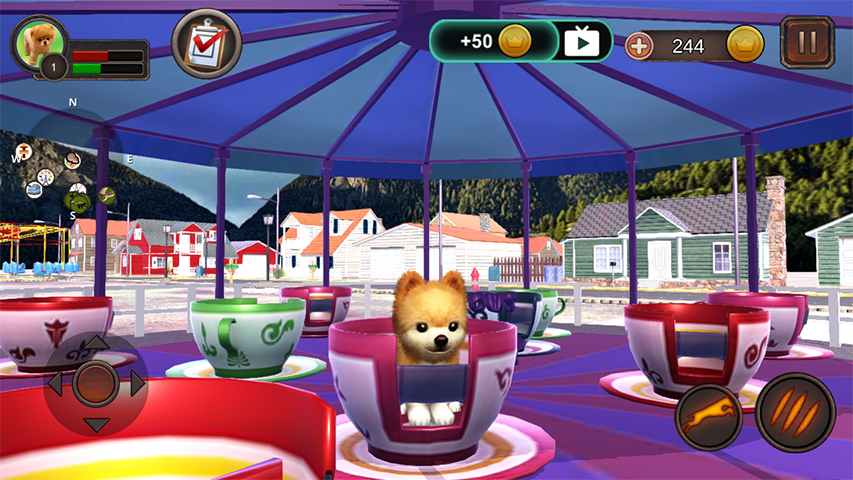 Pomeranian Dog Simulator স্ক্রিনশট 1