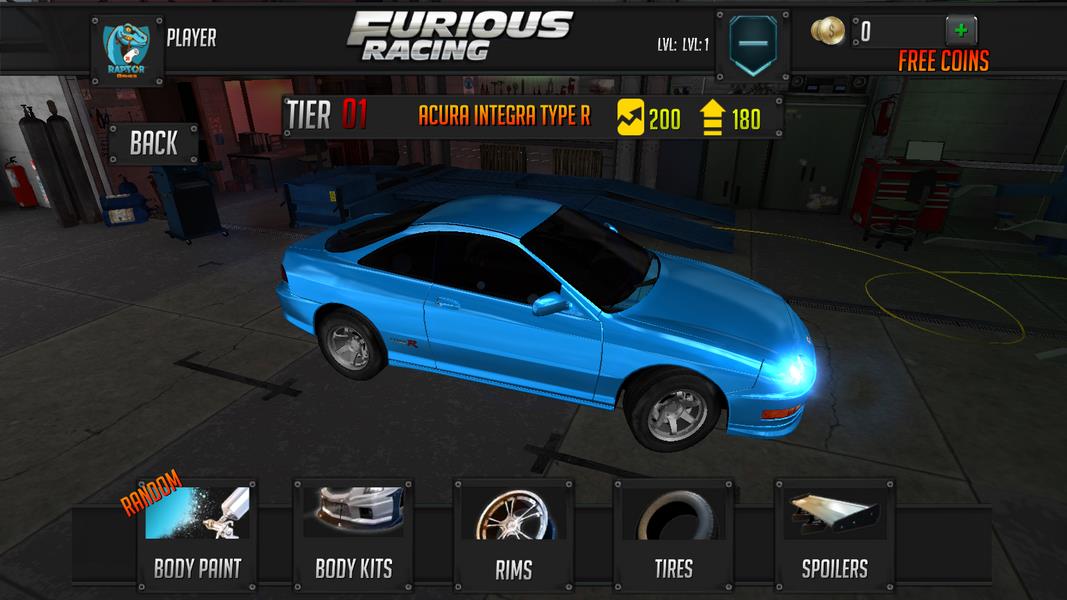 Furious 7 Racing Schermafbeelding 1