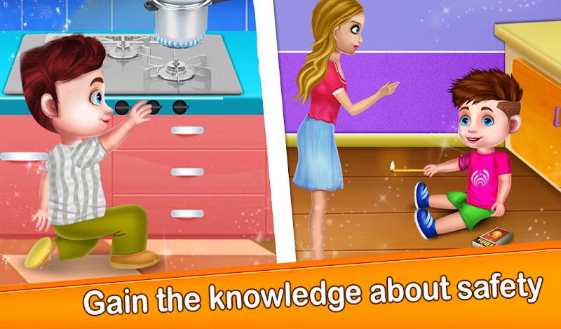 Child Safety Basic Rules games Zrzut ekranu 1