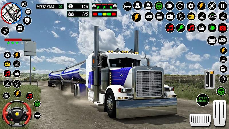 US Cargo Truck Simulator Games स्क्रीनशॉट 0