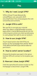 Jungle VPN स्क्रीनशॉट 3