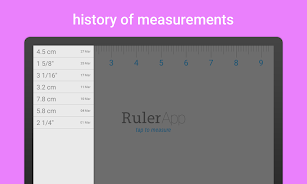 Ruler App: Measure centimeters ဖန်သားပြင်ဓာတ်ပုံ 3