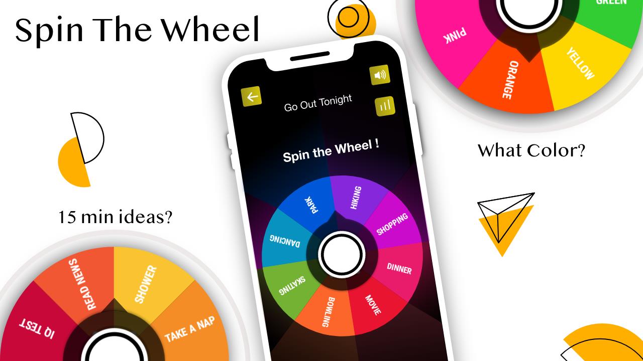 Spin The Wheel Decision Picker Capture d'écran 0