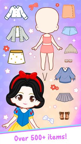 Doll Dress Up: Makeup Games Captura de pantalla 1