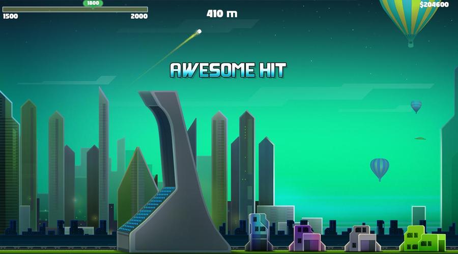 Flick Hit Baseball : Home Run Screenshot 1