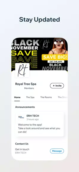 Royal Tree Spa Screenshot 0