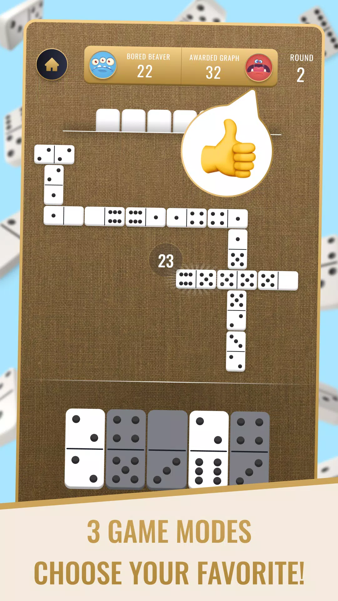 Classic Dominoes: Board Game स्क्रीनशॉट 2