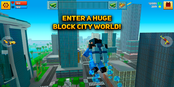 Block City Wars: Pixel Shooter スクリーンショット 1