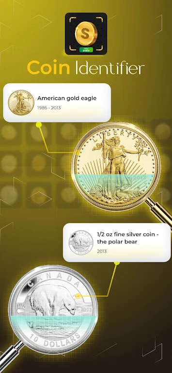 Coin Identifier - Coin Scan Zrzut ekranu 0