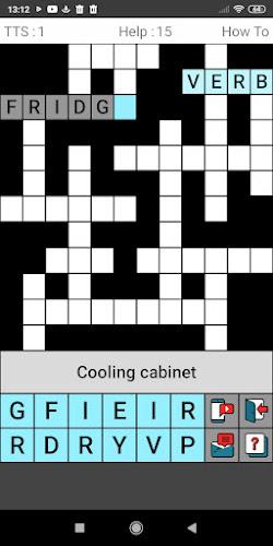 Mini Crossword Puzzle Captura de pantalla 1