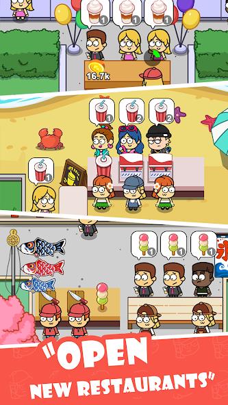 Idle Food Bar: Food Truck Mod 스크린샷 1