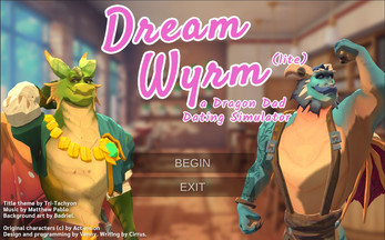 Dream Wyrm: a Dragon Dad Dating Simulator ภาพหน้าจอ 0