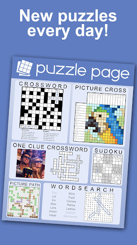 Puzzle Page - Daily Puzzles! ภาพหน้าจอ 0