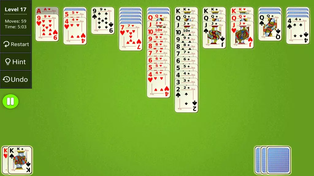 Spider Solitaire Epic Ảnh chụp màn hình 2