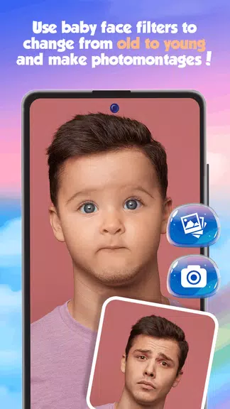 Baby Face Funny Age Changer Ảnh chụp màn hình 0