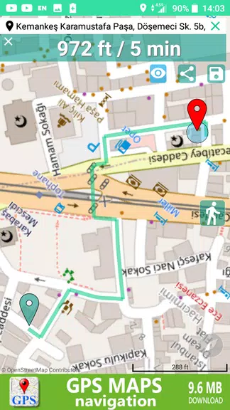 GPS Maps & Navigations Captura de pantalla 3
