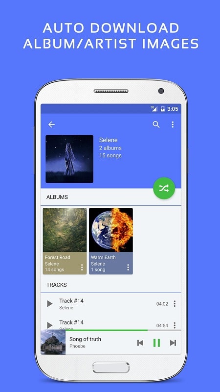 Pulsar Music Player Pro Screenshot 1