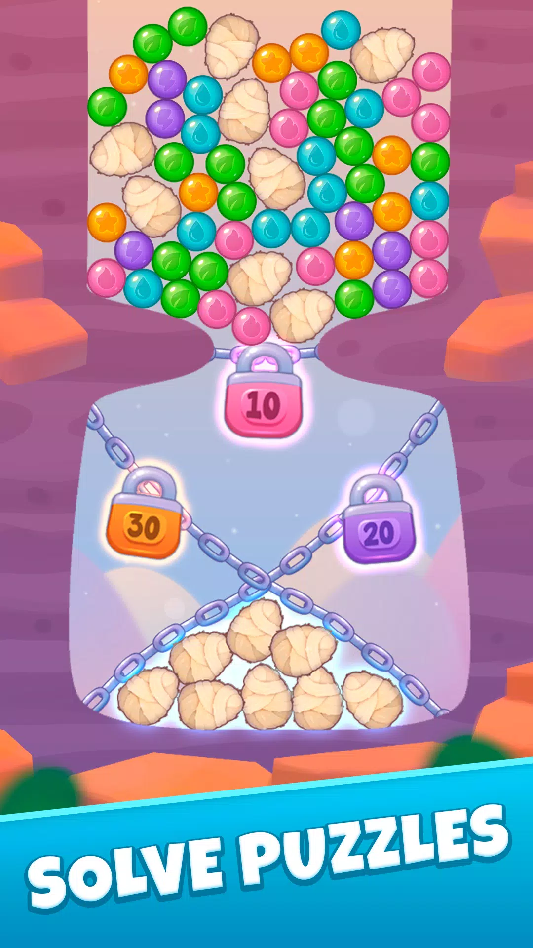 Pop Blast - Match Ball Puzzle Zrzut ekranu 1