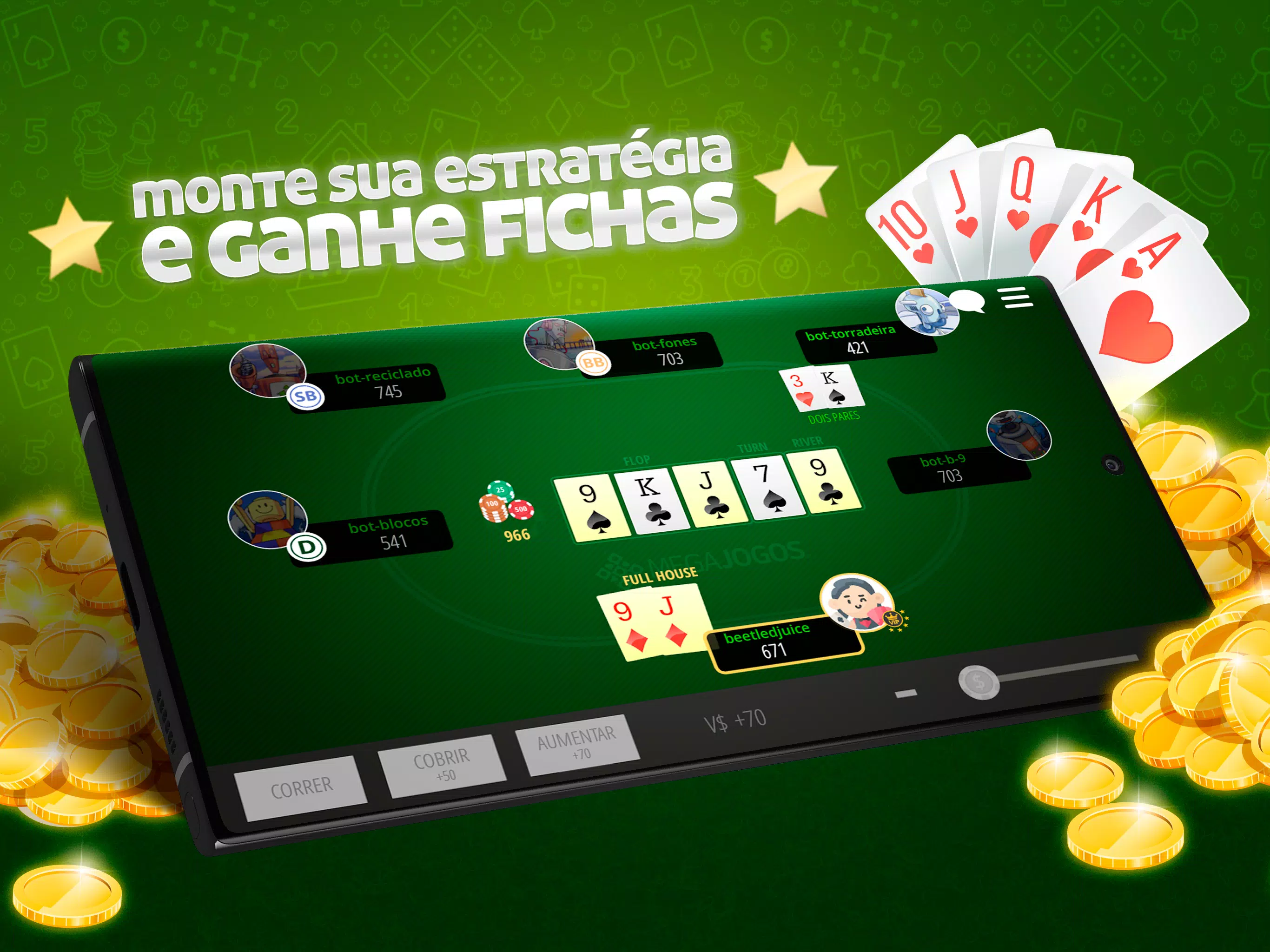 Poker Texas Hold'em Online Ekran Görüntüsü 3