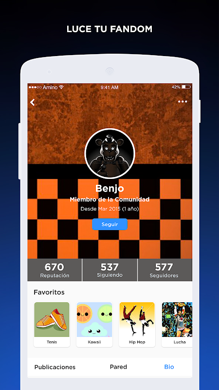 FNAF Amino en Español Schermafbeelding 0