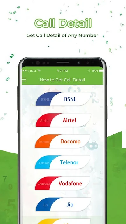 Any Number Call Detail App স্ক্রিনশট 1