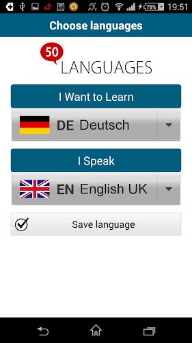 Learn German - 50 languages スクリーンショット 2