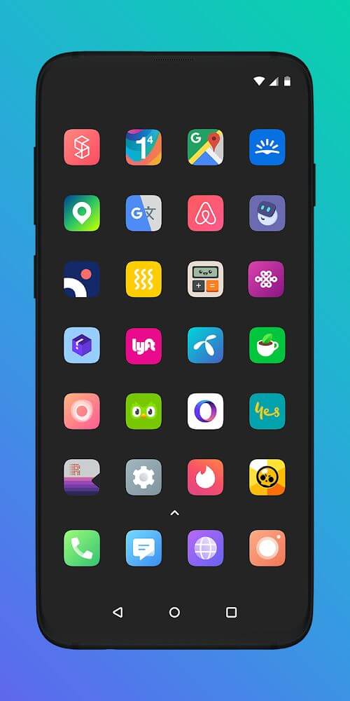 Borealis - Icon Pack Mod 스크린샷 1