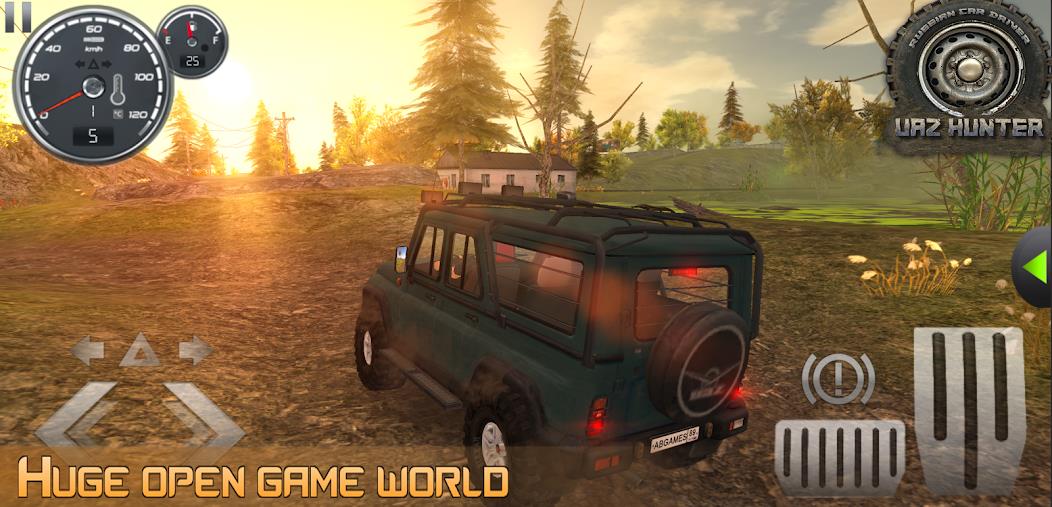 Russian Car Driver UAZ HUNTER Mod スクリーンショット 0