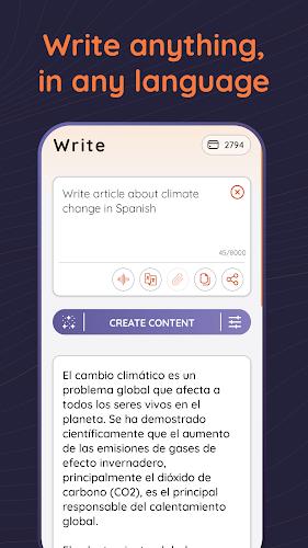 AI Chat & AI Writer - Genie Скриншот 3