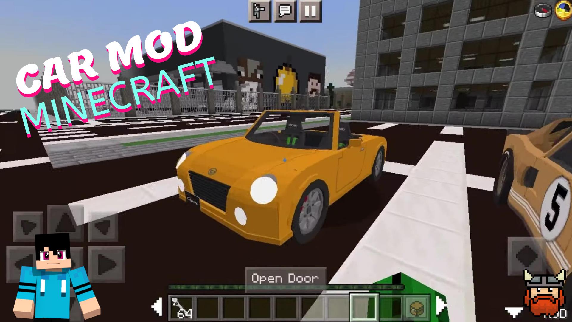 Cars Mod for Minecraft PE ဖန်သားပြင်ဓာတ်ပုံ 3