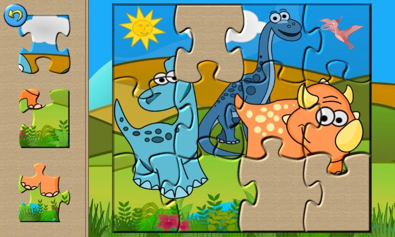 Dino Puzzle Juegos para Niños Captura de pantalla 3