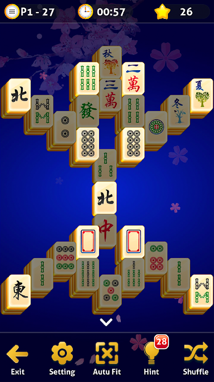 Mahjong Solitaire - Oriental Journey ဖန်သားပြင်ဓာတ်ပုံ 2