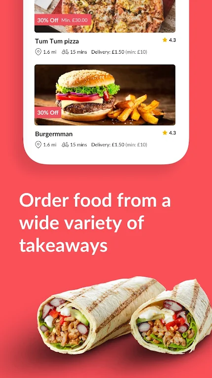 Foodhub - Online Takeaways Скриншот 0