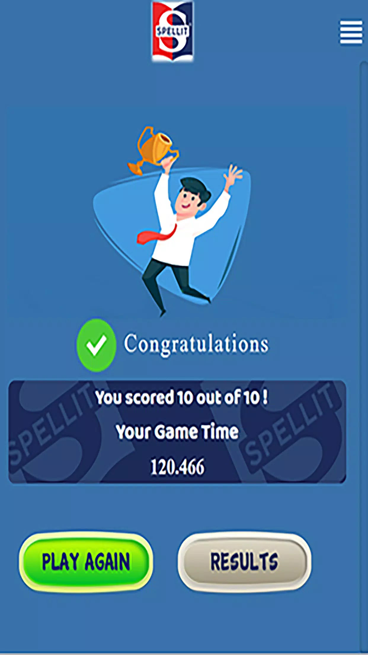 Schermata SPELLIT® SPELL WORDS WIN CASH 2