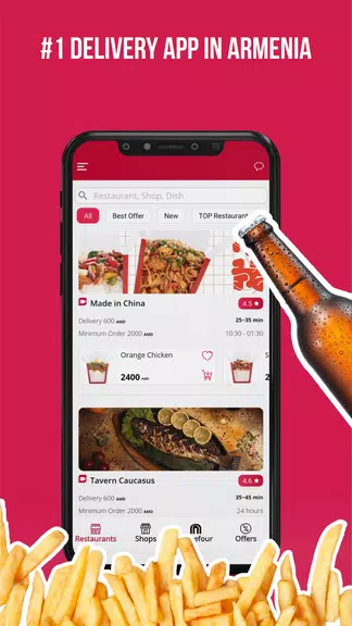 Menu.am-Food and more Delivery Captura de tela 0