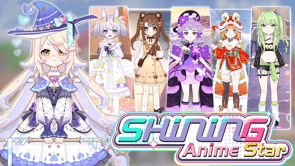 Dress Up! Shining Anime Star Zrzut ekranu 0